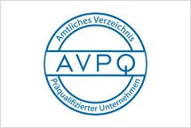 AVPQ Zertifikat